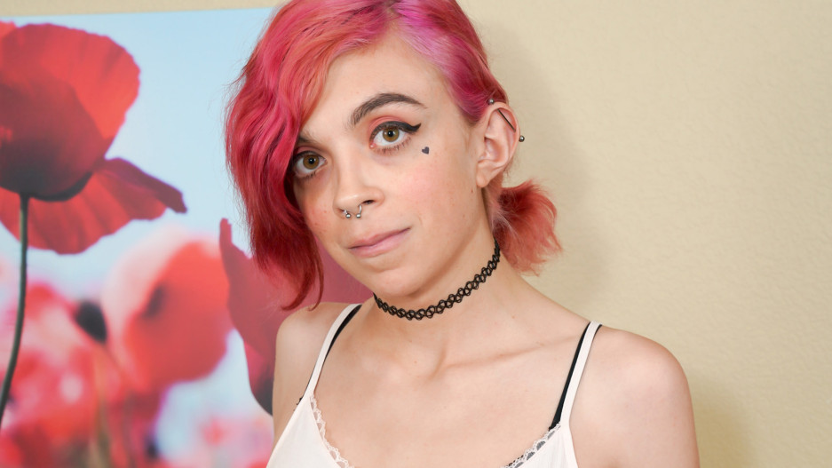 Eva Love Jacks Her Hard Cock!