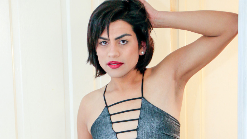 Elora Love Strokes Her Cock!