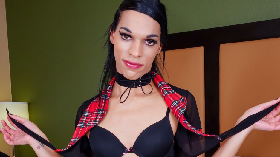 School Girl Angel Cums!